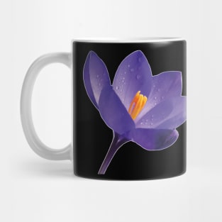 Purple Flower Mug